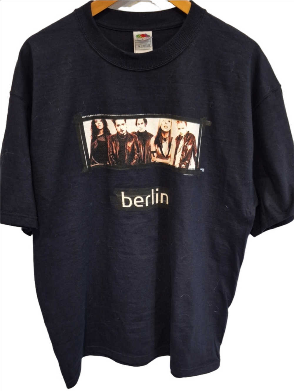 Berlin Vintage Band Black Graphic Tee